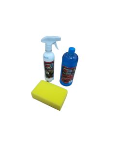 GB Tyre and Dash Polish / 1Ltr  Car wash and Wax + Sponge Combo (Black Friday)