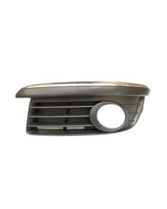 Jetta 5 Bumper Grill Strip +Chrome Moulding +Fog  Lamp  Hole Left  2006-2010