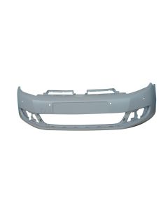 Golf 6 Front Bumper with Fog Lamp Holes 2009-2012