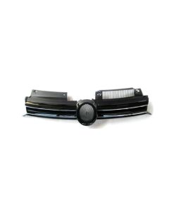 Golf 6 Main Grill with Chrome Moulding 2009-2012