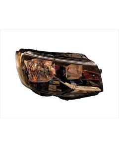 VW TRANSPORTER/CARAVELLE T6 HEAD LAMP,+MOTOR, BLACK, HALOGEN, LH E-MARKED, EARLY MODEL, L1 15-20