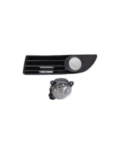 VW Polo 2 Foglamp Assembly + Bumper Grille, LH Late Model GTI 2005-2009