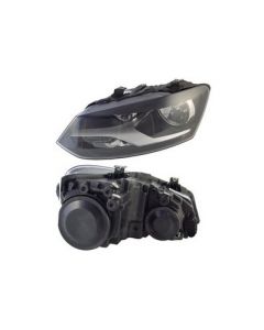 Polo 6 Headlamp Double Beam Electric LHS 2010-2014
