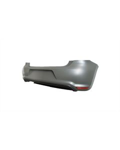 VW Polo 6 Rear Bumper,+Reflector+Spoiler Plain GTi 2010-2015