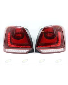 VW POLO 3 TAIL LAMP, LED, LH+RH HATCHBACK, E-MARKED, ACCESSORY, 10-14