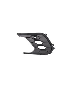 VW Polo 8 Front Bumper Grille+Fog Lamp Hole, GTI Right Late Model, 2022-