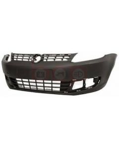 Caddy 3 Front Bumper with Grilles and Fog Light Hole 2011-2015