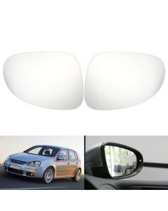 Golf 5 Door Mirror Glass Set 2004-2009