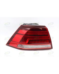  VW GOLF 7 TAIL LAMP, ASSEMBLY, LED, LH E-MARKED, LATE MODEL, 17-21