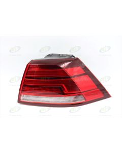 VW GOLF 7 TAIL LAMP, ASSEMBLY, LED, RH E-MARKED, LATE MODEL, 17-21