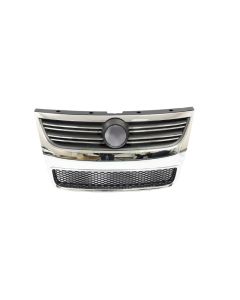 VW Touareg Grille + Bumper Grille Chrome + Black 2007-2009