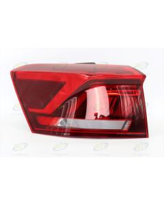 VW T-ROC TAIL LAMP, ASSEMBLY, LED, SMOKED, LH R-LINE E-MARKED, EARLY MODEL, L2 20-22