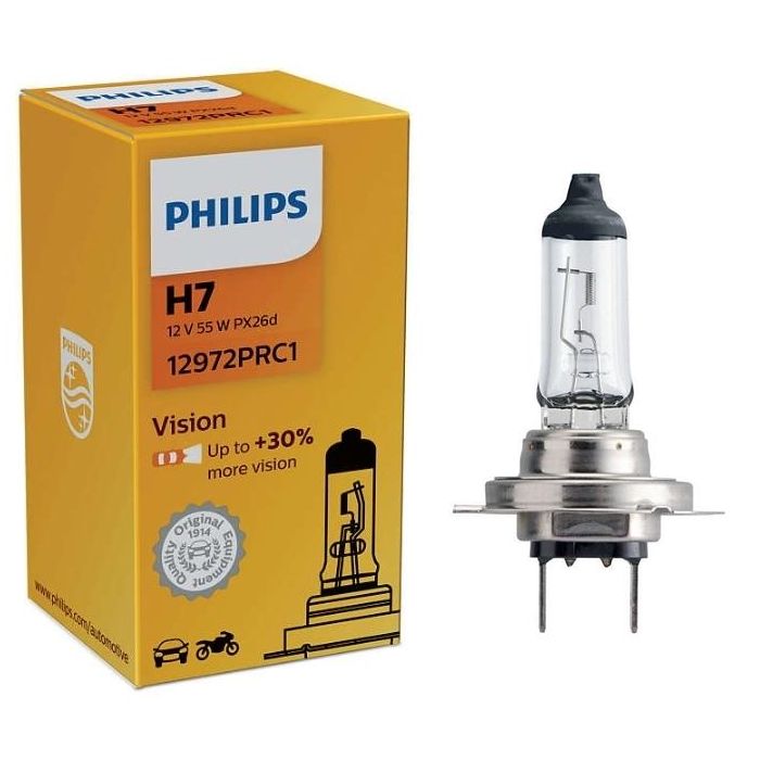 Philips Headlight globe H7 12V 55W PX26d - 12972LLECOB1
